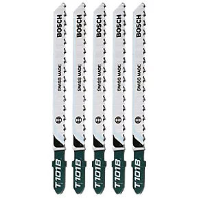 Bosch T101B Softwood & Plywood Jigsaw Blades 100mm 5 Pack 3 Bosch T101B Softwood & Plywood Jigsaw Blades 100mm 5 Pack