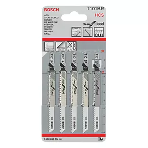 Bosch T101BR Softwood & Plywood Jigsaw Blades 100mm 5 Pack 4 Bosch T101BR Softwood & Plywood Jigsaw Blades 100mm 5 Pack - Image 2