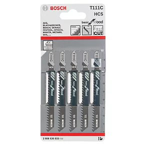 Bosch T111C Wood Jigsaw Blades 100mm 5 Pack 4 Bosch T111C Wood Jigsaw Blades 100mm 5 Pack - Image 2
