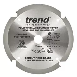 Trend Multi-Material Saw Blade 165 x 20mm 4T