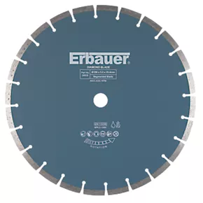 Erbauer Masonry Segmented Diamond Cutting Blade 350 x 25.4mm 3 Erbauer Masonry Segmented Diamond Cutting Blade 350 x 25.4mm