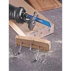 Erbauer SRP14955-5pc S922HF Multi-Material Demolition Reciprocating Saw Blades 130mm 5 Pack -Cutting & Blades Shop 3202D A2