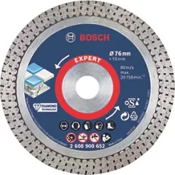 Bosch Expert Masonry Diamond Cutting Disc 76 x 10mm