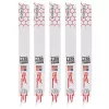 Milwaukee 48005787 Metal Sawzall Blade 5 Pack -Cutting & Blades Shop 324HH P