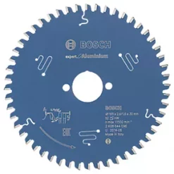 Cutting & Blades Shop 39 Bosch Expert Aluminium Circular Saw Blade 165 x 30mm 52T