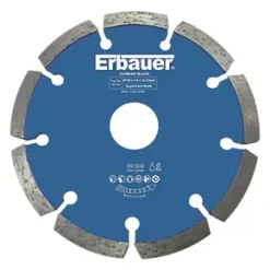 Erbauer Masonry Diamond Wall Chasing Blade 125 x 22.23mm 2 Pack