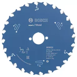 Bosch Expert Wood Circular Saw Blade 190 x 30mm 24T