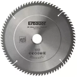 Erbauer Wood TCT Saw Blade 250 x 30mm 80T
