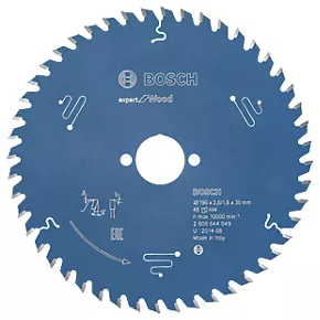 Bosch Expert Wood Circular Saw Blade 190 x 30mm 48T 3 Bosch Expert Wood Circular Saw Blade 190 x 30mm 48T