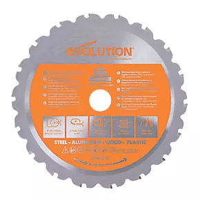 Evolution Multi-Material TCT Blade 165 x 20mm 18T 3 Evolution Multi-Material TCT Blade 165 x 20mm 18T