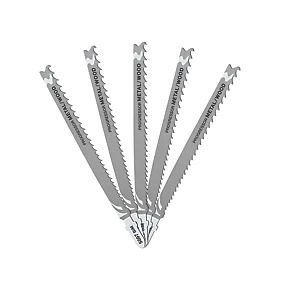 DeWalt Extreme T345XF Multi-Material Jigsaw Blade 132mm 5 Pack 3 DeWalt Extreme T345XF Multi-Material Jigsaw Blade 132mm 5 Pack