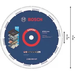 Bosch Expert Multi-Material Diamond Cutting Disc 355 x 25.4mm -Cutting & Blades Shop 572RT A3