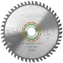 Festool Wood Cross Cut TCT Circular Saw Blade 160 x 20mm 48T