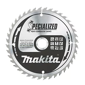 Makita Wood TCT Circular Saw Blade 165 x 20mm 40T 3 Makita Wood TCT Circular Saw Blade 165 x 20mm 40T