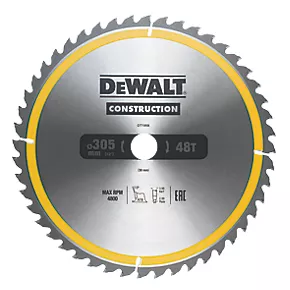 DeWalt Wood Circular Saw Blade 305 x 30mm 48T 3 DeWalt Wood Circular Saw Blade 305 x 30mm 48T