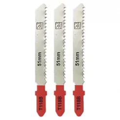 SJG76802 T118B Sheet Metal Jigsaw Blades 75mm 3 Pack