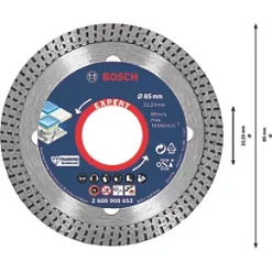 Bosch Expert Masonry Diamond Cutting Disc 85 x 22.23mm 9 Bosch Expert Masonry Diamond Cutting Disc 85 x 22.23mm -Cutting & Blades Shop 706RR A3