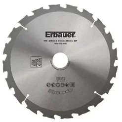 Erbauer Wood TCT Saw Blade 235 x 30mm 20T