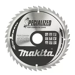 Makita Wood TCT Circular Saw Blade 190 x 30mm 40T