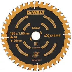 DeWalt Wood Extreme 2nd Fix Circular Saw Blade 165 x 20mm 40T