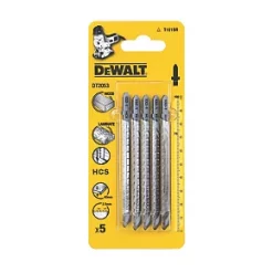 DeWalt T101BR Multi-Material Jigsaw Blade 100mm 5 Pack -Cutting & Blades Shop 841TH A2
