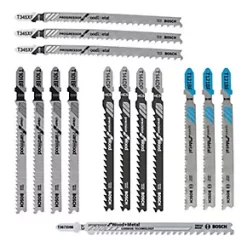 Cutting & Blades Shop 28 Bosch 2.607.011.438 Multi-Material Jigsaw Blade Set