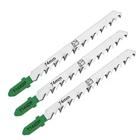 SJG51246 T144DP Softwood Jigsaw Blades 100mm 3 Pack 3 SJG51246 T144DP Softwood Jigsaw Blades 100mm 3 Pack