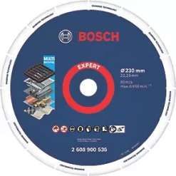 Bosch Expert Multi-Material Diamond Cutting Disc 230 x 22.23mm