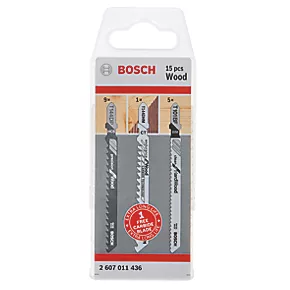 Bosch 2.607.011.436 Wood Wood Jigsaw Blade Set 4 Bosch 2.607.011.436 Wood Wood Jigsaw Blade Set - Image 2