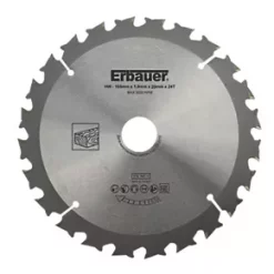Erbauer Wood TCT Saw Blade 165 x 20mm 24T